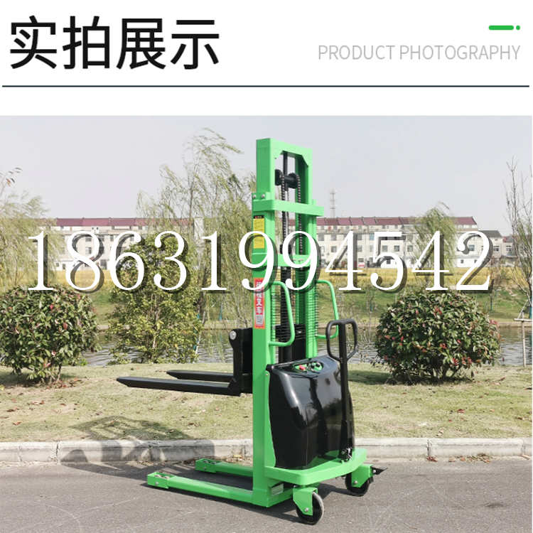 蓬江区电动叉车堆高车液压铲车电瓶1吨2吨站驾步行式小型全自动叉车